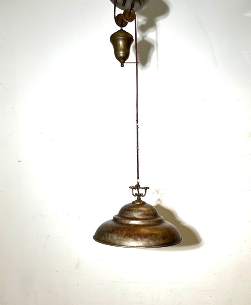 Lámpara colgante de contrapeso industrial – hanglampen (photo 2 of 6)