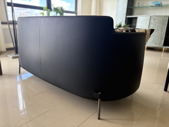 Image 1 of Leolux set: Minotti Tape Sofa en 4x Enna Armchair