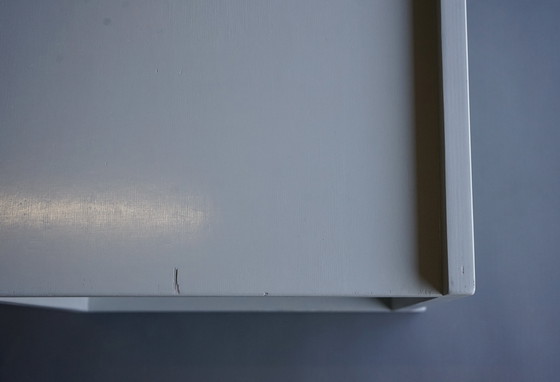 Image 1 of Minimalistischer Sperrholz-Würfelhocker, 1960er Jahre