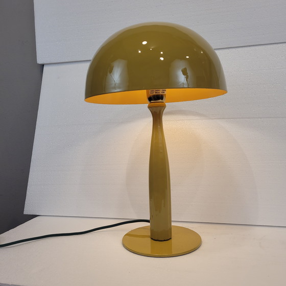 Image 1 of Pareja Lámparas de Mesa, Metal, Color Mostaza, S. XXI – Francia