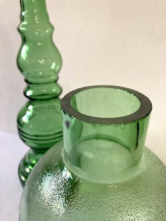 Image 1 of Cevin lamp in green glass