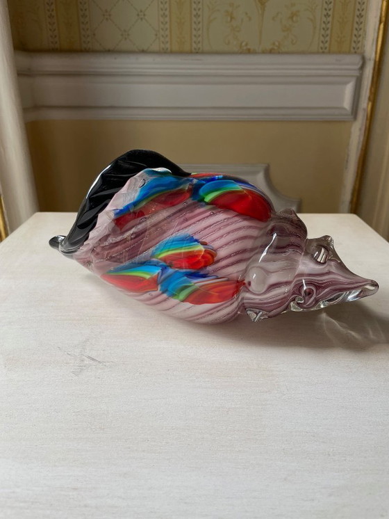 Image 1 of Handcrafted Murano glass shell