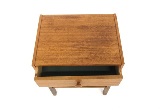 Table de Chevet Scandinave en Teck, Sweden, 1960 – Tables basses, Bois (photo 5 of 8)