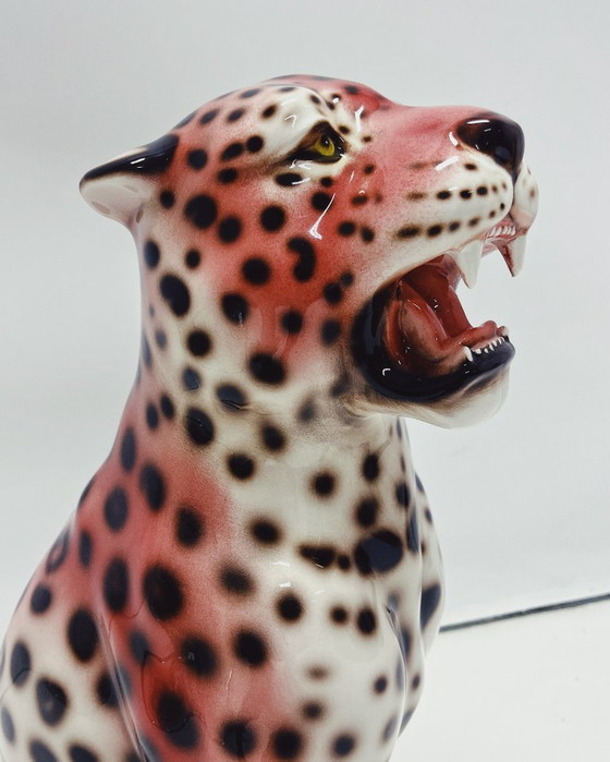 Leopardo de Cerámica Rosa – CERAMICHE BOXER, Objetos decorativos (photo 2 of 7)