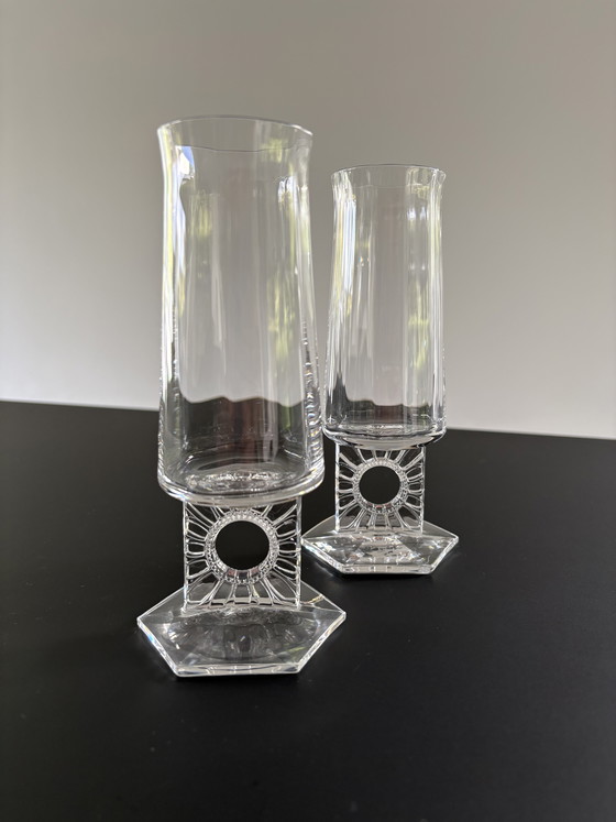 Image 1 of Vintage 1960’s Riedel champagneglazen, model Kreta