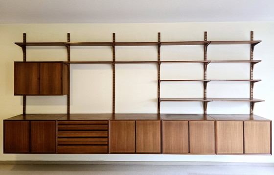 Image 1 of Poul Cadovius Royal Shelf Unit Wall 60s 70s Vintage Designfurniture