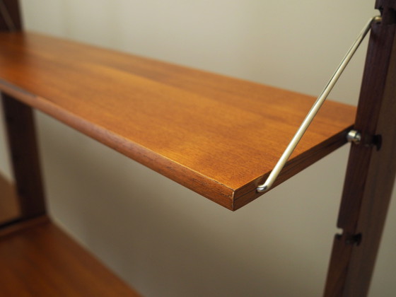 Image 1 of Bibliothèque système en teck, design norvégien, années 1960, production : Blindheim Mobelfabrikk, designer : John Texmon &amp; E