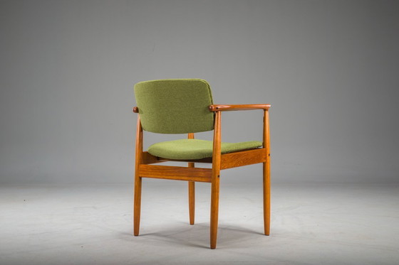 Image 1 of Dänischer Teakholz-Sessel von P. E. Jorgensen für Farso, 1960er Jahre
