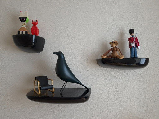 Vitra corniches wandplanken zwart