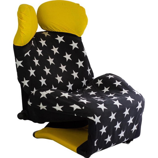 Poltrona vintage Wink di Toshiyuki Kita per Cassina, anni '80