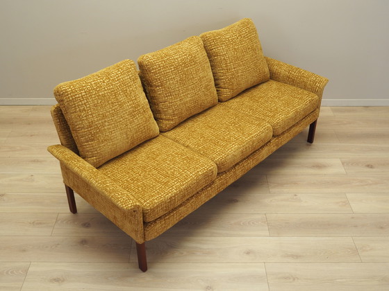 Image 1 of Senfgelbes Sofa, Dänisches Design, 1960er Jahre, Designer: Hans Olsen