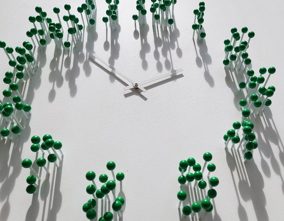 Image 1 of "MOCAP" Illusionistic Wall Clock / Wall Sculpture