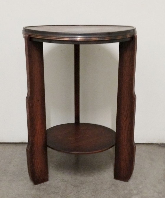 Image 1 of Side table, Art Deco, 1930s, oak