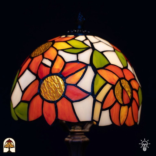 Tiffany table lamp Solea - ⌀20 cm