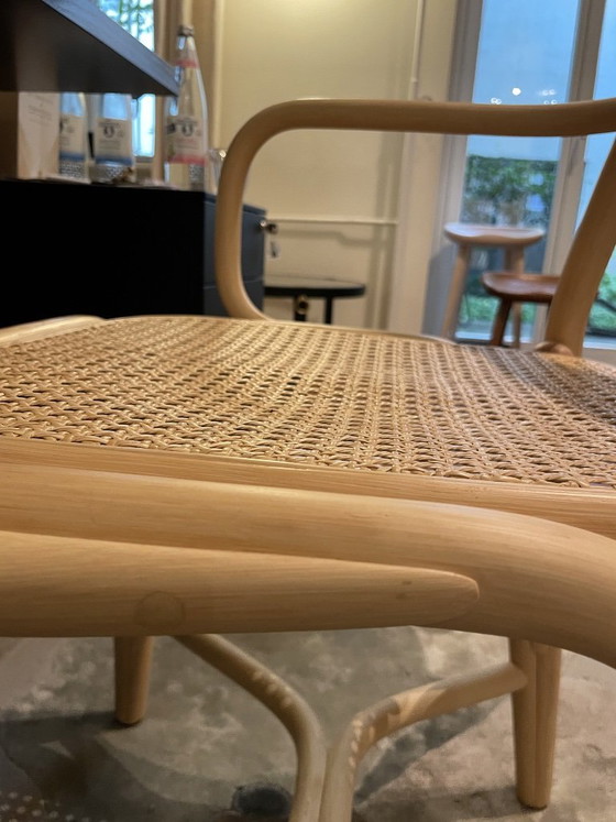 1 X EXPORMIM FONTAL CHAIR, Sedie da pranzo, Rattan, Beige (foto 5 di 6)