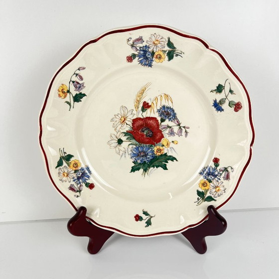 Set of 6 "Agreste" Sarreguemines dinner plates, 20th century – Crockery, Ceramic (photo 2 of 12)