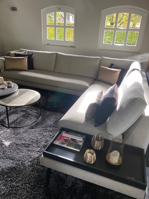 Prachtige Hoekbank Crème