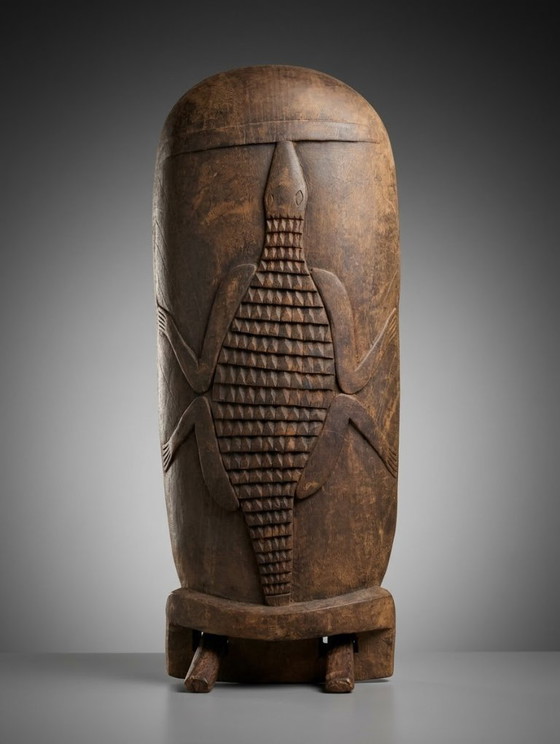 Ethnische Senufo Palabre Stuhl – Stühle und Loungesessel, Holz (photo 6 of 7)