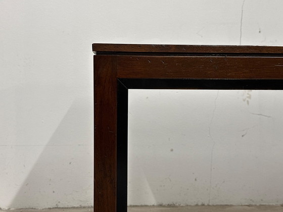 Image 1 of Table design en chêne massif - un héritage bien entretenu