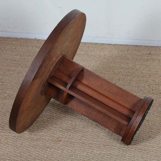 Image 1 of Vintage oak coffee table from the 1950s