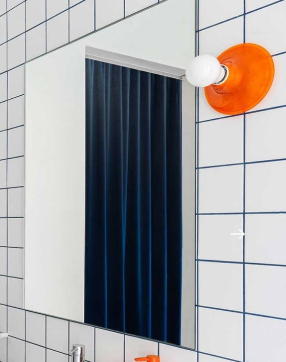 Image 1 of 3x Artemide Teti parete/soffitto arancione