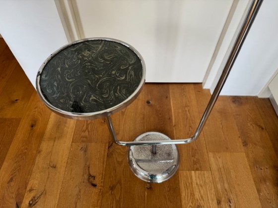 Image 1 of Birdcage with stand, chrome, vintage/Art Deco