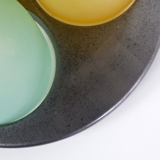 Image 1 of "Bacchus 1-2-3" table lamp in Murano glass, by Gido Rasati for ITRE - 1980s