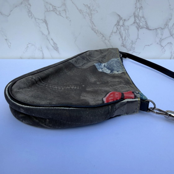 Christian Dior Saddle bag denim Speedway rare – Crossbody bags, Leather, Vintage (photo 12 of 15)