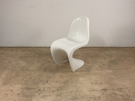 Image 1 of Panton-stoelen van Verner Panton voor Bayer, set van 4