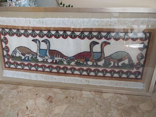 Mooi Egyptisch handgeweven wandkleed 
