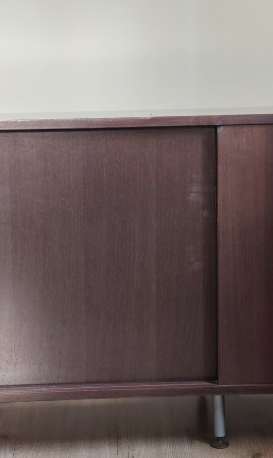 Image 1 of RARE RECTO VERSO sideboard, 1950s by Alberto Rosselli, in rosewood