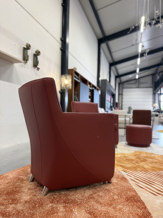 Image 1 of 2 Leolux Dolcinea Fauteuil Senso terracotta 