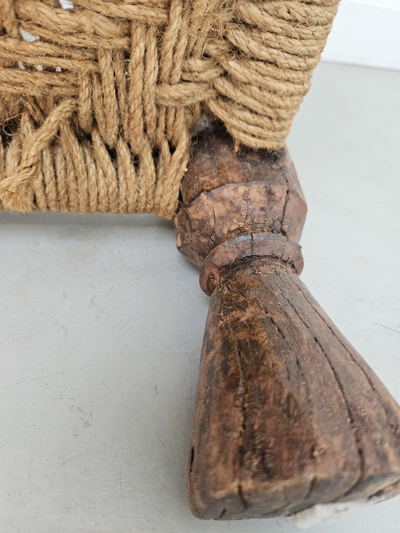 Image 1 of Indiaas Wabi Sabi krukje uit vroege 20e Eeuw 