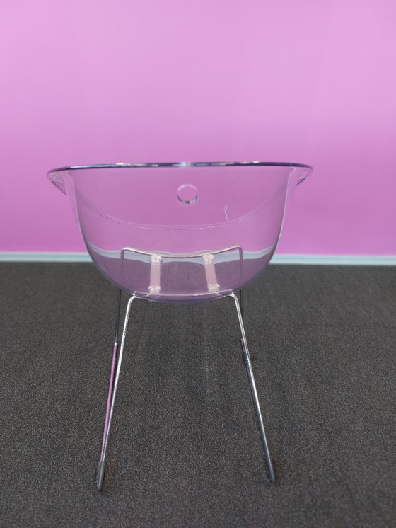 Image 1 of 4x Pedrali Gliss Stuhl transparent