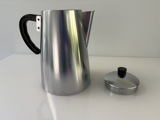 Image 1 of Caffettiera vintage anni '70 in acciaio inox a doppia parete, marca Daalderop