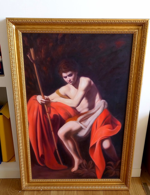 Pair of museum-quality oil paintings on canvas, classical reproductions