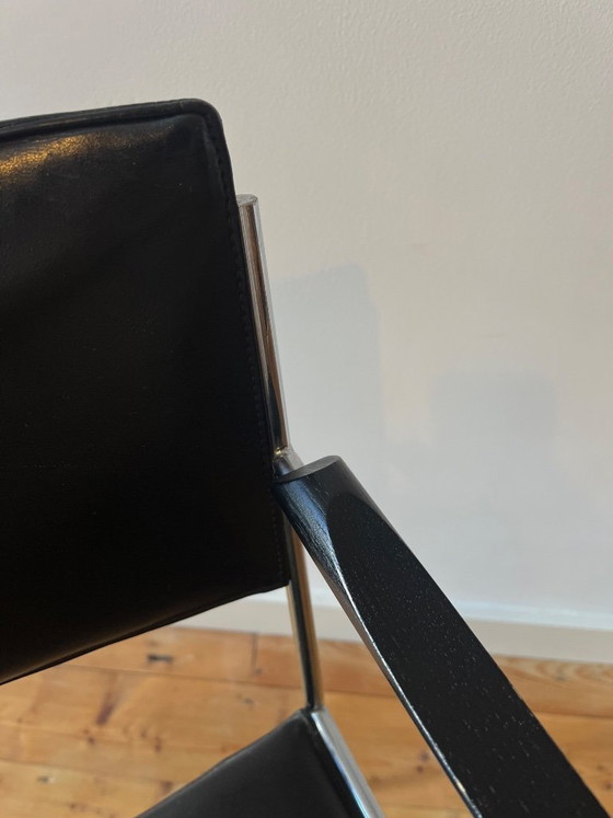 4 sillas Arnold Merckx DLA/DSA para Arco – Sillas de comedor, Leather, Metal (photo 7 of 10)
