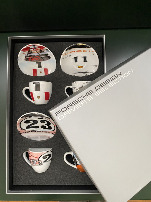 Porsche Limited Edition Espresso-Sets - Driver's Edition 2007-2008 Porsche Collection