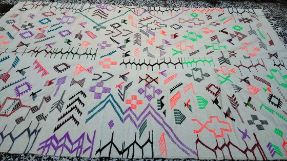 Image 1 of Handgeknoopt Berber kleed wol 292x190cm