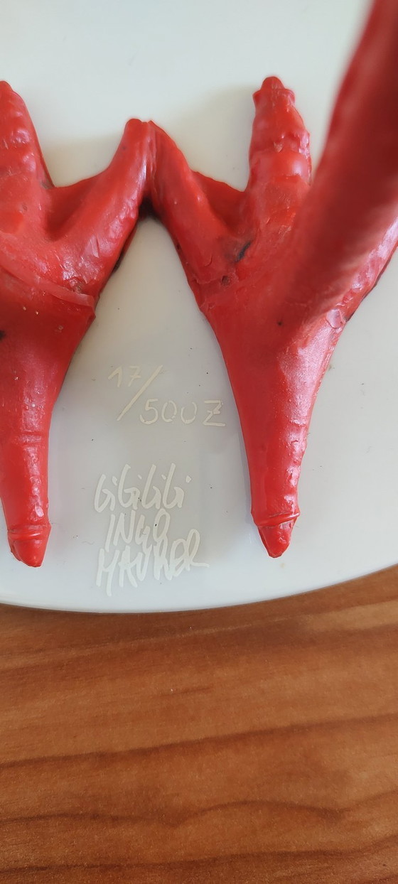 Image 1 of Ingo Maurer Bibibibi lampe de table post moderne édition limitée