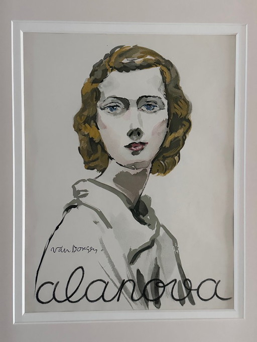 Kees Van Dongen Litografía Alanova