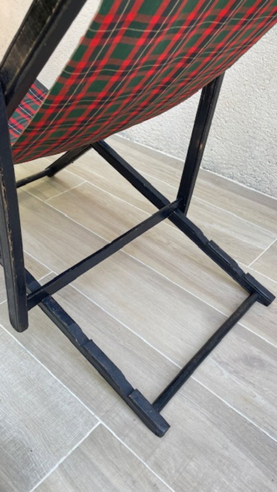 Vintage Canvas Folding Sun Lounger – Sunbed (photo 19 of 35)