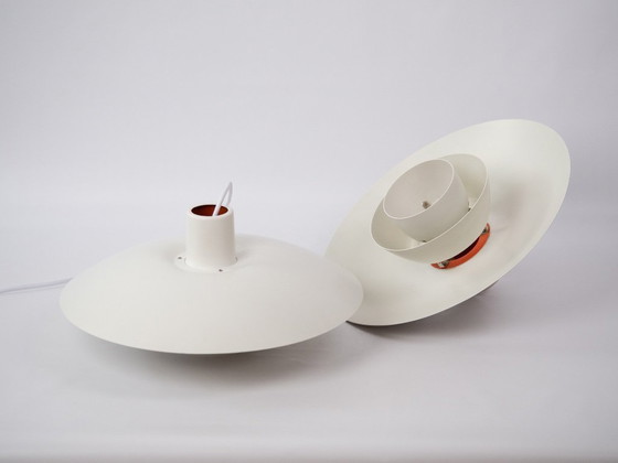 Image 1 of Pair of 2 Danish vintage PH 4/3 pendant lamps by Poul Henningsen, Louis Poulsen, 1966
