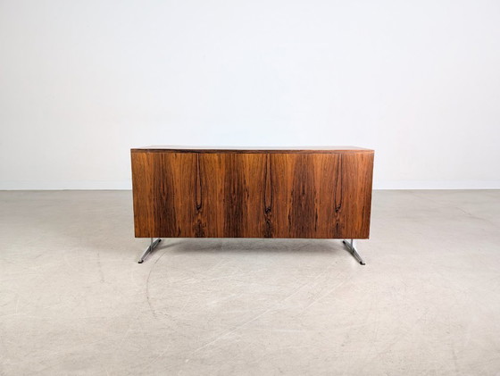 Image 1 of Original midcentury sideboard rosewood 1950 1960 chest of drawers