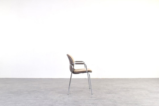 Chaises allemandes vintage de Wilkhahn, années 1980, lot de 8. – Chaises de salle à manger, Chrome (photo 4 of 15)