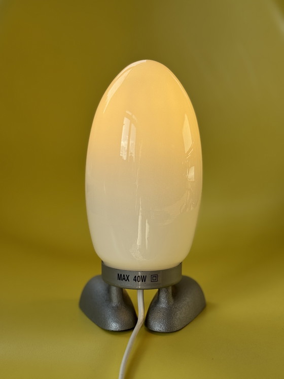 Image 1 of Lampe vintage IKEA Dino Egg design Tatsuo Konno 90s egg