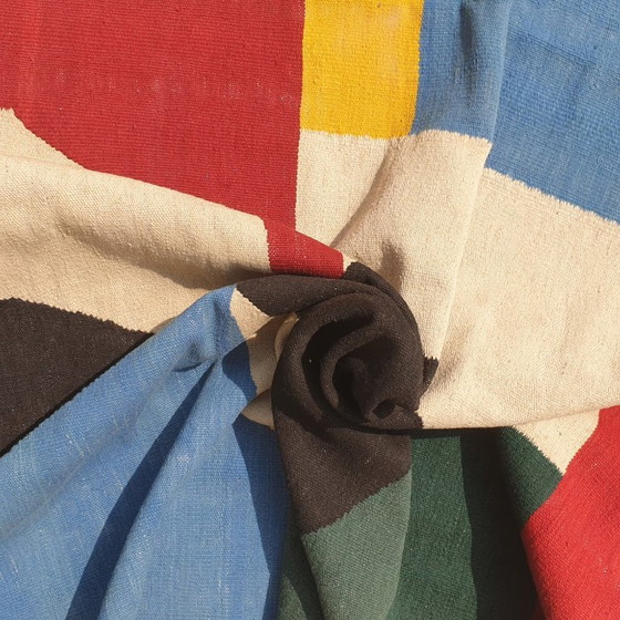 Sonia Delaunay Jardin d'Espagne 1970 Rug Tapestry | Wool | 246×175 cm – Rugs & carpets, Cotton (photo 8 of 11)