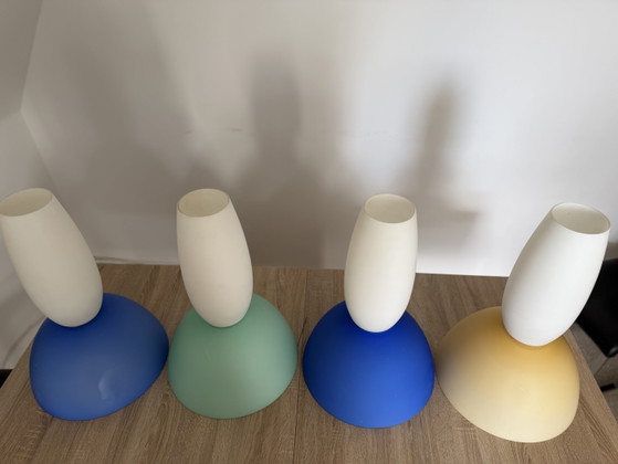 Artemide Musa by Rodolfo Dordoni – 4x rare Murano Glass Elements – Pendant lamps (photo 7 of 9)