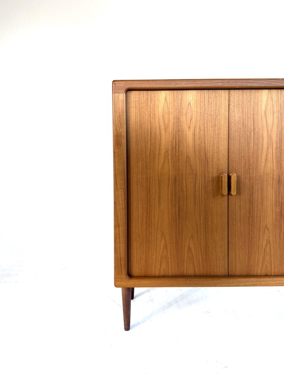 Image 1 of Vintage Deens teakhouten highboard, Silkeborg ‘80
