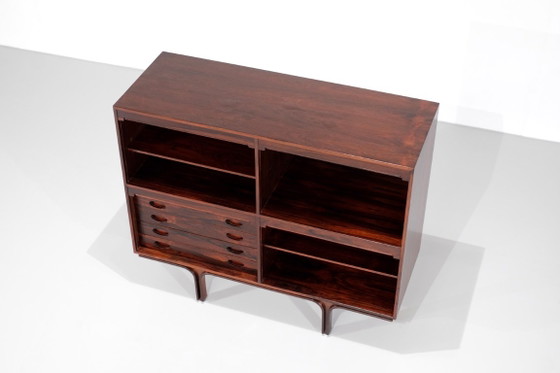 Buffet modèle 504 conçu par Gianfranco Frattini pour Bernini, Italie 1960s. – Vitrines, Wood, Vintage (photo 8 of 20)